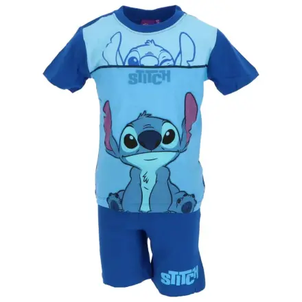 Stitch Sweet Blue Otroška kratka pižama fotografija izdelka