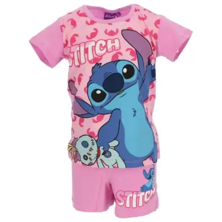 Stitch Scrump Pink Otroška Kratka Pižama fotografija izdelka