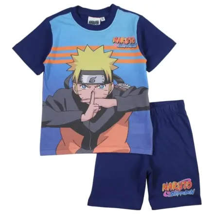 Naruto Shadow Clone Blue Kids Kratke Pižame fotografija izdelka