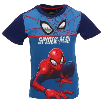 Spider-Man Wall Blue Kids majica s kratkimi rokavi vrh fotografija izdelka