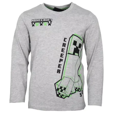 Minecraft Create Grey majica z dolgimi rokavi, zgornji del za otroke fotografija izdelka