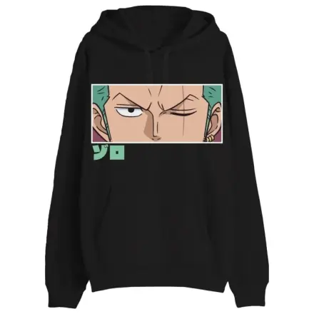 One Piece Pulover Roronoa Zoro Eyes Black fotografija izdelka