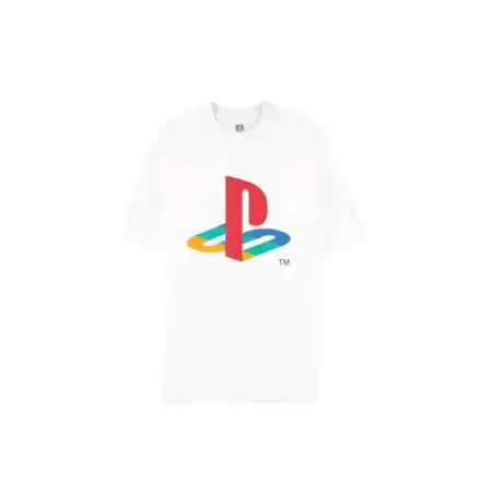 PlayStation Majica Logo White Loose Fit fotografija izdelka