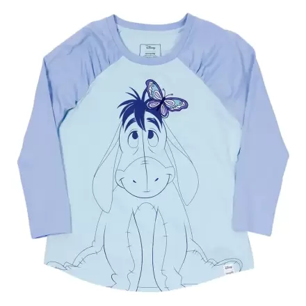 Winnie the Pooh by Loungefly Tee majica s kratkimi rokavi uniseks Eeyore nabrana raglan fotografija izdelka