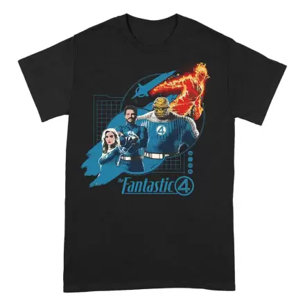 Fantastic Four majica Group Grid Blue fotografija izdelka