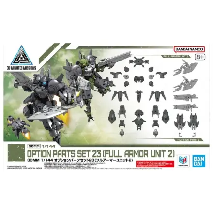 30MM 1/144 Dodatni deli Set 23 (Full Armor Unit 2) Komplet modela fotografija izdelka