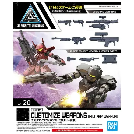 30MM Prilagojeno vojaško orožje fotografija izdelka