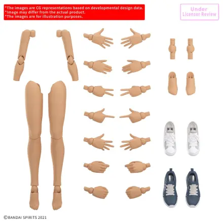 30MS Option Body Parts Arm Parts & Leg Parts S Color C Model Kit dodatek paket fotografija izdelka