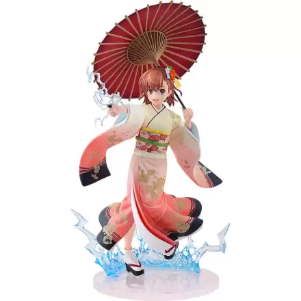 A Certain Scientific Railgun T Kip 1/7 Mikoto Misaka Furisode Kimono Ver. 28 cm fotografija izdelka