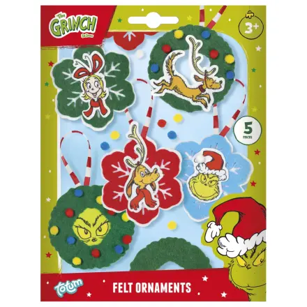The Grinch Dr. Seuss božični okraski za smrečico 5-delni set fotografija izdelka
