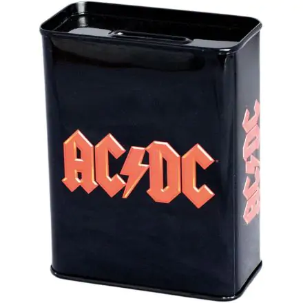 AC/DC hranilnik s kovanci z logotipom termékfotója