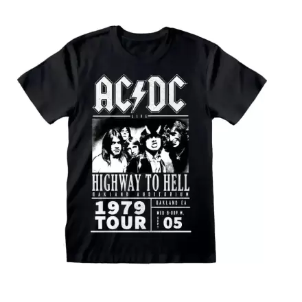 AC/DC Tričko Highway To Hell 1979 Tour Black termékfotója