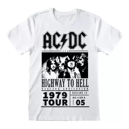 Tričko AC/DC Highway To Hell 1979 Tour White termékfotója