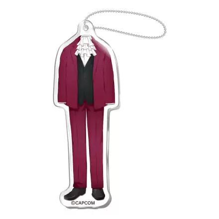 Ace Attorney akrilne obeske za ključe Phoenix Miles Edgeworth 6 cm fotografija izdelka