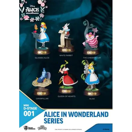 Alice in Wonderland mini diorama oder stage figurice 6-paket 10 cm fotografija izdelka