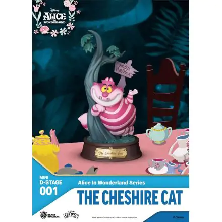 Alice in Wonderland Mini Diorama Stage PVC kip The Cheshire Cat 10 cm fotografija izdelka