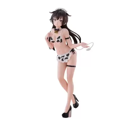 Alya Sometimes Hides Her Feelings v ruskem Tenitol Tall PVC kipu Yuki Suo v kostumu krave Ver. 28 cm fotografija izdelka