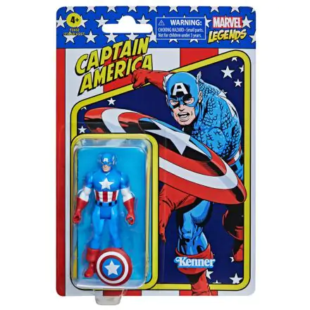 Marvel Legends Retro Collection Akcijska Figura 2022 Captain America 10 cm termékfotója