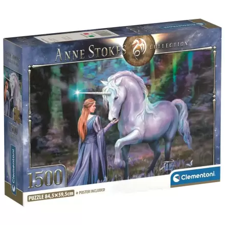 Anne Stokes Bluebell Wood sestavljanka 1500 kosov fotografija izdelka