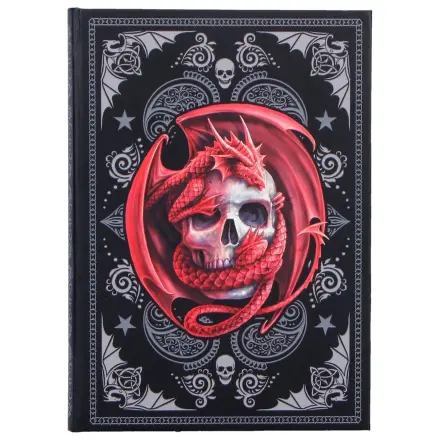 Anne Stokes beležnica Skull Embrace A5 fotografija izdelka