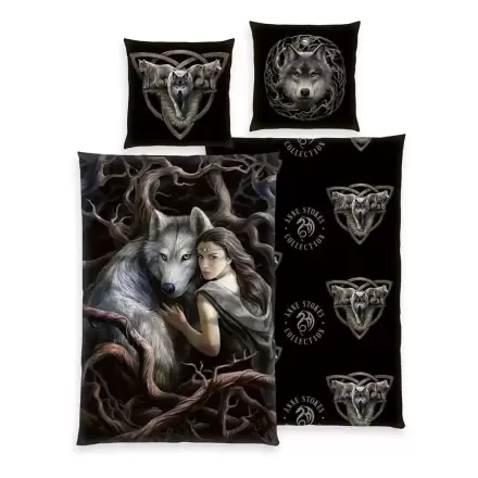 Anne Stokes posteljnina Wolfs 135 x 200 cm fotografija izdelka