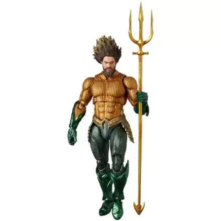 Aquaman Movie MAF EX Akcijska Figura Aquaman Gold & Green Suit 16 cm fotografija izdelka