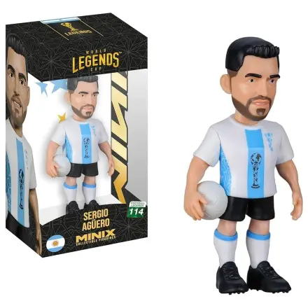 ARGENTINA Agüero Figura Minix World Legends Cup 12 cm fotografija izdelka