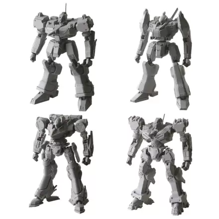 Armored Core Structure Arts Plastični modelarski kompleti 4-paket Serija 1 fotografija izdelka