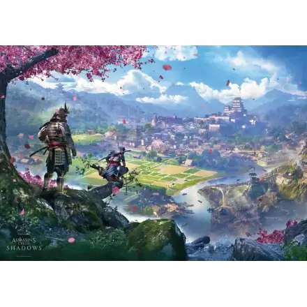 Assassin's Creed Shadows Puzzle Panorama Japonske (1000 kosov) fotografija izdelka