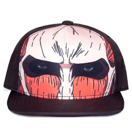 Attack on Titan kapa s ščitnikom Snapback Colossus Titan fotografija izdelka