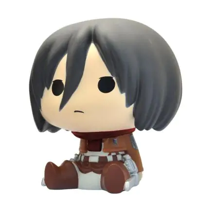 Attack on Titan Chibi Banka v obliki poprsja Mikasa 16 cm fotografija izdelka
