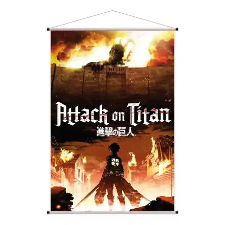 Attack on Titan Zidni zvitek Kolosalni Titan 60 x 90 cm fotografija izdelka