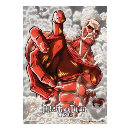 Attack On Titan Platneni Poster Colossal Titan 84 x 118 cm termékfotója