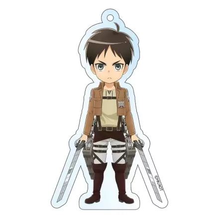 Attack on Titan Akrilni obesek za ključe Eren Holografski 8 cm fotografija izdelka