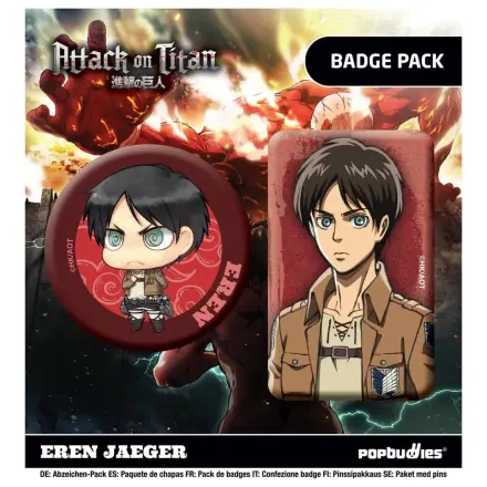 Attack on Titan Pripone 2-Paket Eren Jaeger fotografija izdelka