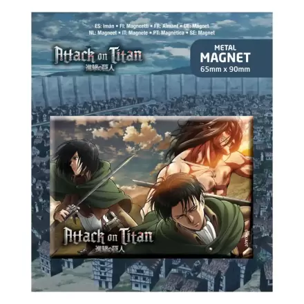 Attack on Titan trio magnetov za hladilnik termékfotója