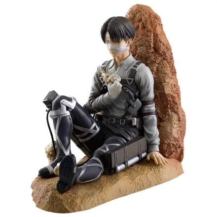 Attack on Titan Mega Impact Levi Battle of Heaven and Earth Ichibansho figura 11cm fotografija izdelka