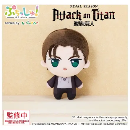 Attack on Titan Puchish! Plišasta figura Eren Yeager Vol. 1 12 cm fotografija izdelka