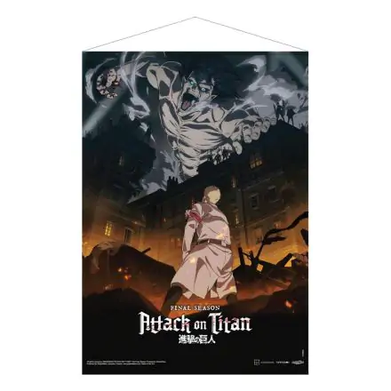 Attack on Titan: The Final Season stenski plakat Part 1 Key Visual 1 50 x 70 cm fotografija izdelka