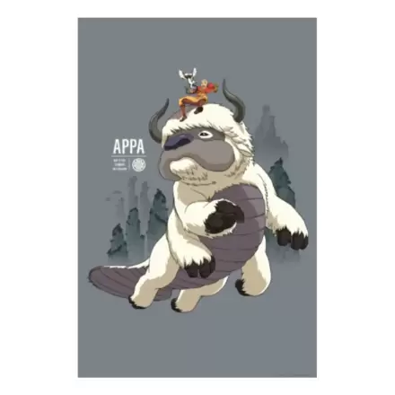 Avatar The Last Airbender Art Print Appa & Aang Limited Edition 42 x 30 cm termékfotója