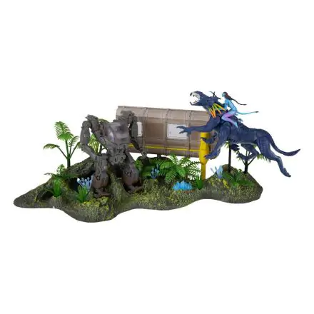 Avatar: The Way of Water Akcijske figure Prizorišče bitke v koči fotografija izdelka