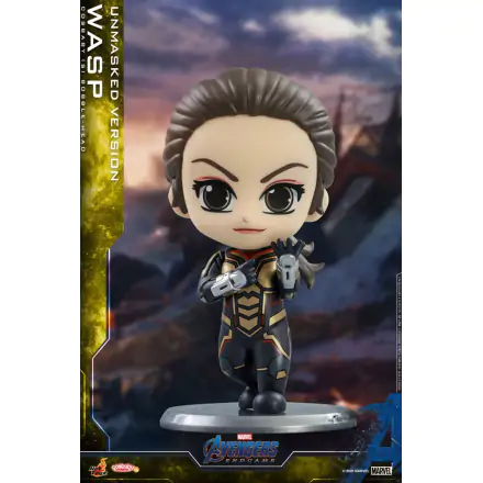 Avengers: Endgame Cosbaby (S) Mini Figurica The Wasp (Unmasked Version) 10 cm termékfotója