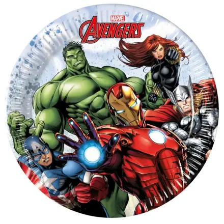 Avengers papirnati krožniki 8 kosov 20 cm fotografija izdelka