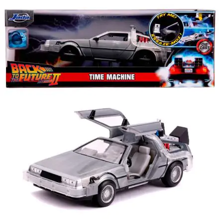 Back to the Future 2 Diecast Model 1/24 Model časovnega stroja 2 termékfotója