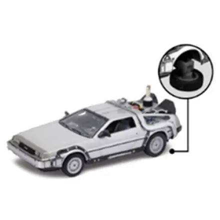 Nazaj v prihodnost II Diecast Model 1/24 '81 DeLorean LK Coupe vztrajnik termékfotója