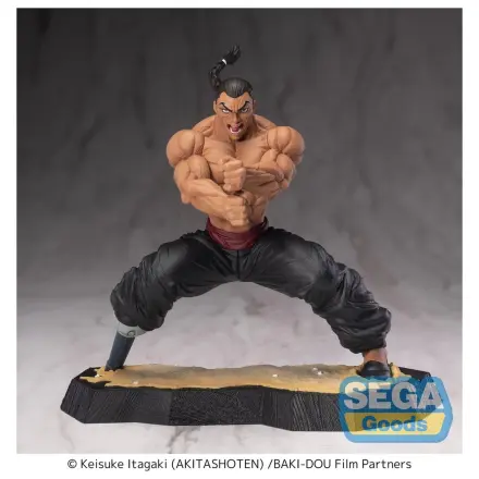 Baki-Dou Luminasta PVC figura Kaioh Retsu 15 cm fotografija izdelka