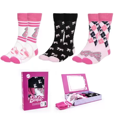 Barbie paket 3 odrasle nogavice fotografija izdelka