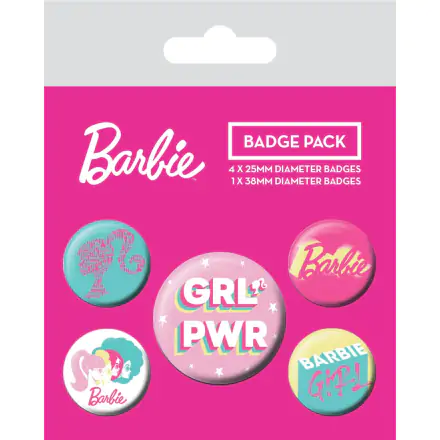 Barbie Pripenjalni gumbi 5-Pack Girl Power termékfotója