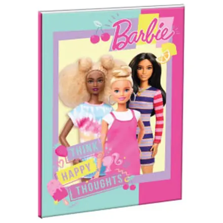 Barbie Happy Thoughts B/5 črtasti zvezek 40 listov fotografija izdelka