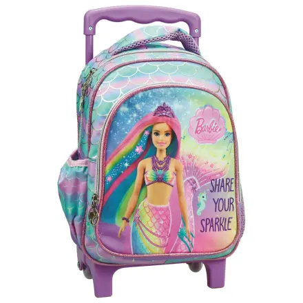 Barbie Sparkle otroški nahrbtnik na kolesih za vrtec, torba 30 cm fotografija izdelka